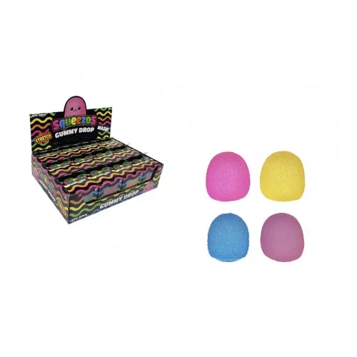 Squeezos Gummy Drop Assorted; One Supplied SQZO-DOMEGW