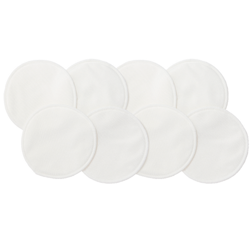 Lactivate Reusable Nursing Pads 4pk White
