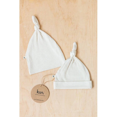 Kiin Bamboo Stretch Beanie Assorted Colours [Colour: Ivory]