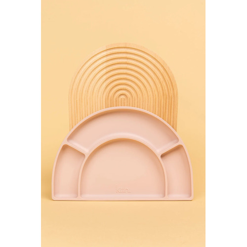 Kiin Silicone Divided Plate Colour: Blossom