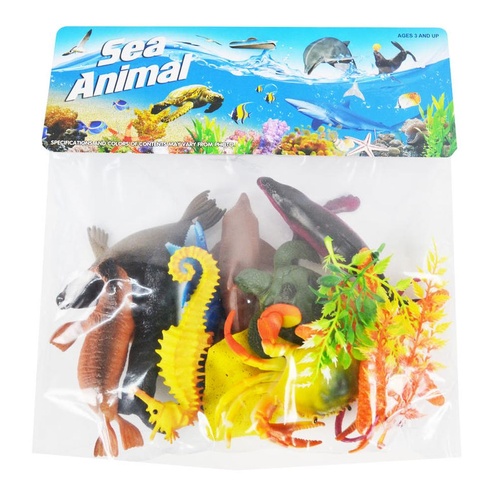 Sea Animals in Bag 12pc AA500656