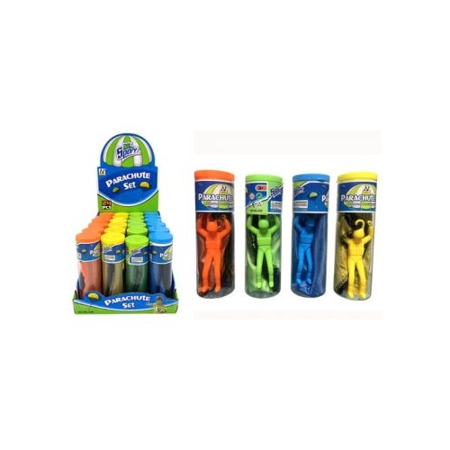 Parachute Man – Assorted Throw & Float Toy Figure; One Supplied AA500708