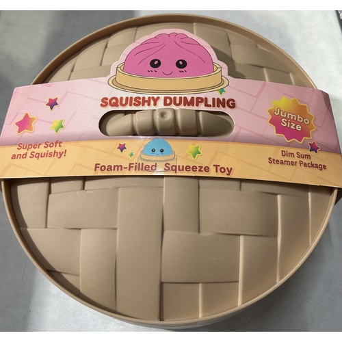 Squishy Mystry Giant 25cm 1200gm Dumpling Assorted; One Supplied AA501268