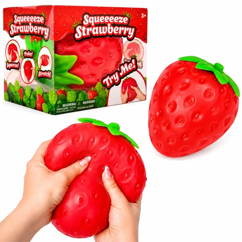 Squishy Jumbo Strawberry Sensory Toy AA501336