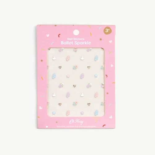 Oh Flossy Nail Stickers - Ballet Sparkle NAI23BS