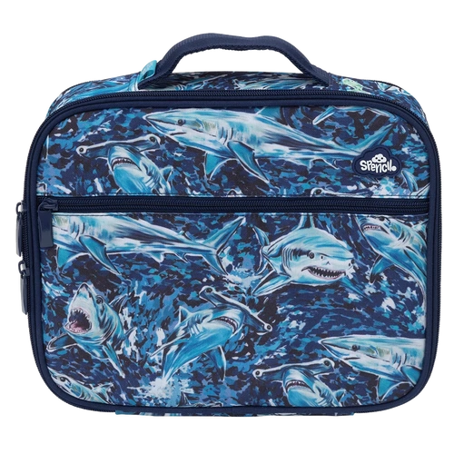 Spencil Big Cooler Lunch Bag - Fin Frenzy