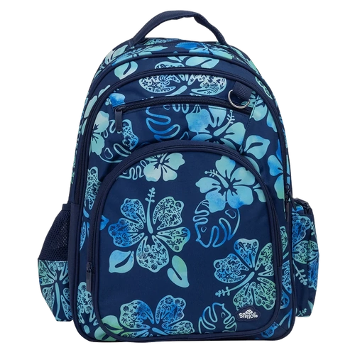 Spencil Big Kids Backpack - Midnight Hibiscus