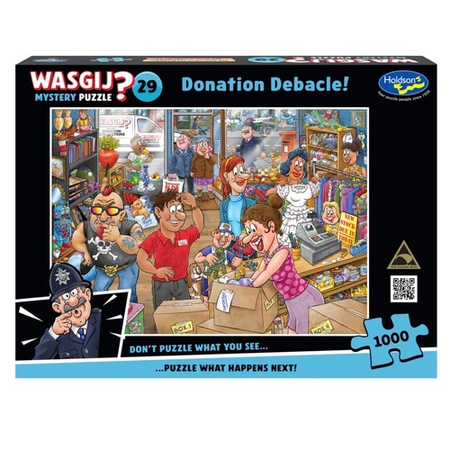 WASGIJ? Mystery 29 Donation Debacle! 1000pc Puzzle HOL77951