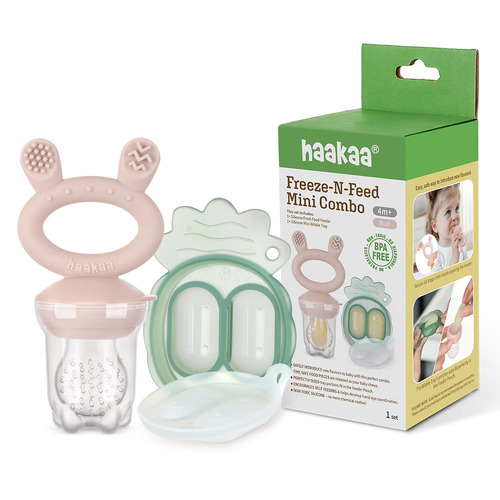 Haakaa Freeze-N-Feed Mini Combo Blush 154