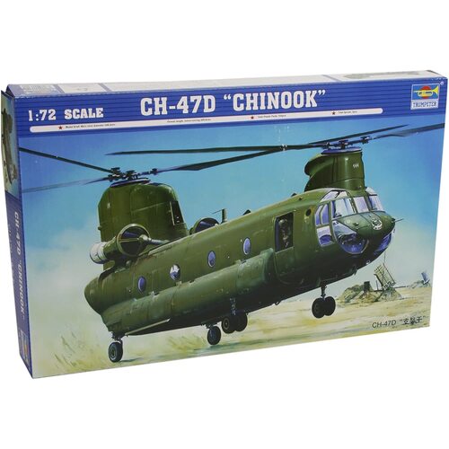 Trumpeter CH-47D Chinook Aus Decals 1:72 Scale Model Kit 01622