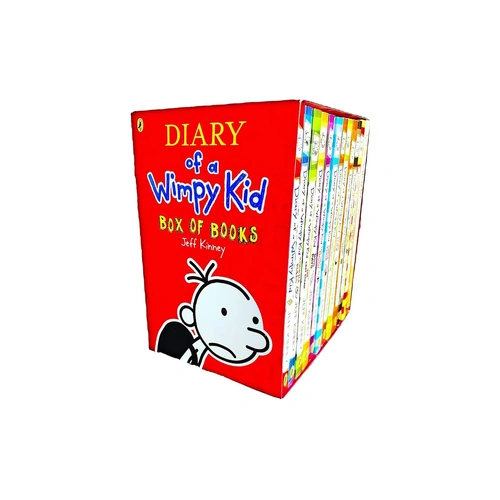 Diary of a Whimpy Kid Box of 12 Books