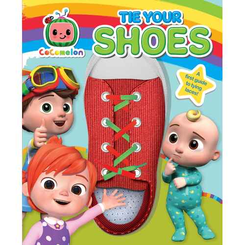 CoComelon How to Tie Your Shoes Book