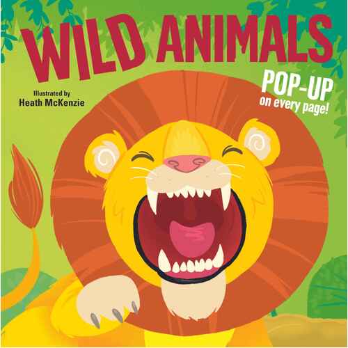 Wild Animals Pop-Up Book