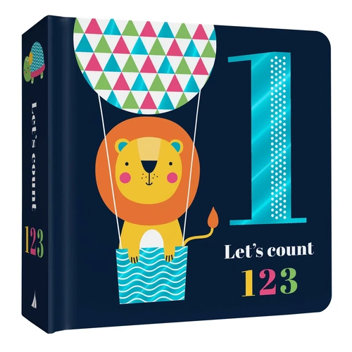 Chunky Foil Board Book - Let's Count 123 2651