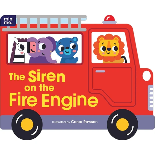 Lake Press Mini Me - Shaped Board Book - The Siren on the Fire Engine 4495