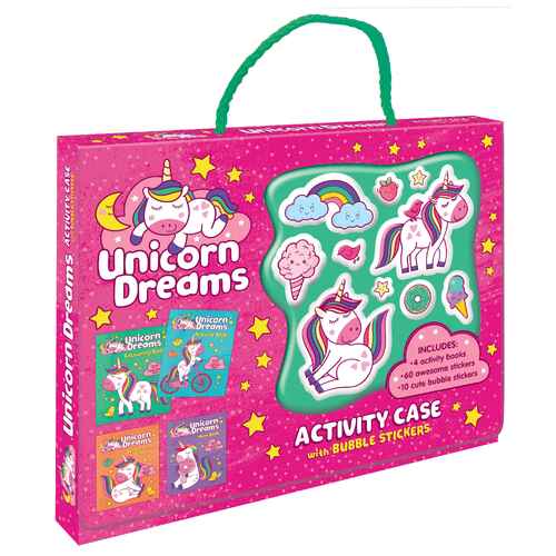 Lake Press Bubble Sticker Activity Case - Unicorn Dreams 4952