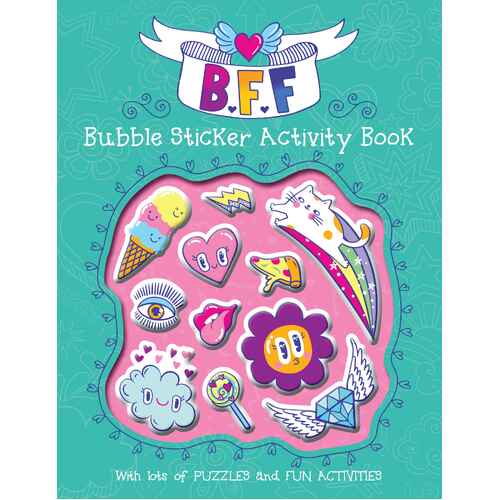 Lake Press BFF - Bubble Sticker Activity Book 7267