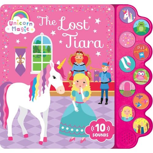 Lake Press 10 Button Sound Book - Unicorn Magic The Lost Tiara 1271