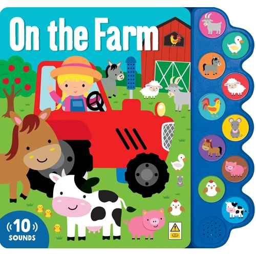 Lake Press 10 Button Sound Book - On The Farm 1288