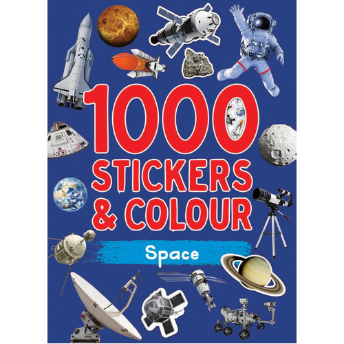 1000 Stickers & Colour - Space 1677