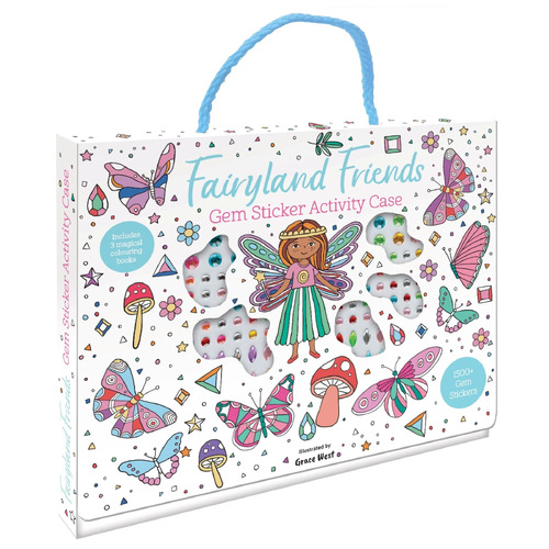 Lake Press Gem Sticker Activity Case - Fairyland Friends 3015
