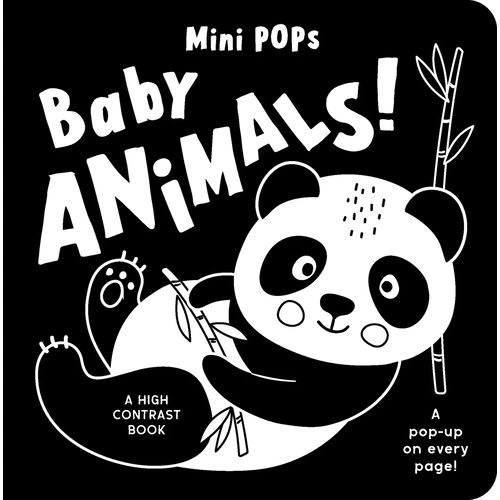 Mini Pops - Baby Animals! - Black and White Book 4685