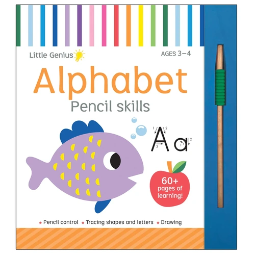 Little Genius Vol. 2 - Pencil Skills Activity Pad - Alphabet 37440