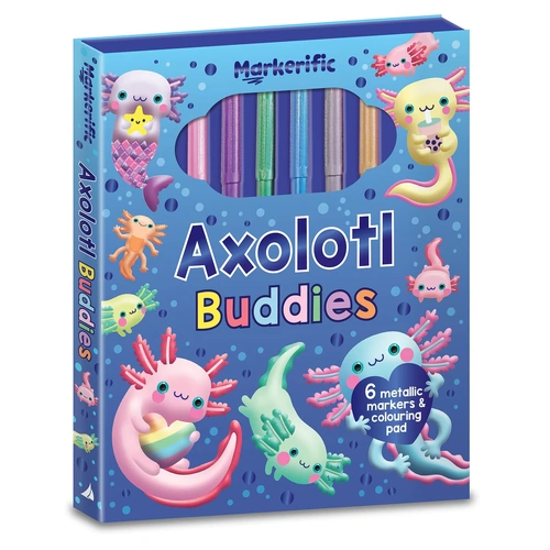 Lake Press Markerific Activity Folder - Axolotl 8317