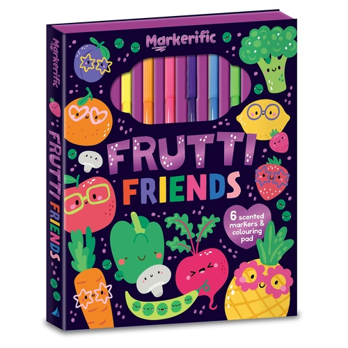 Lake Press Markerific Activity Folder - Frutti Friends 8355