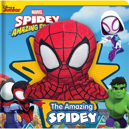Hand Puppet Book - Spidey & His Amazing Friends 9581