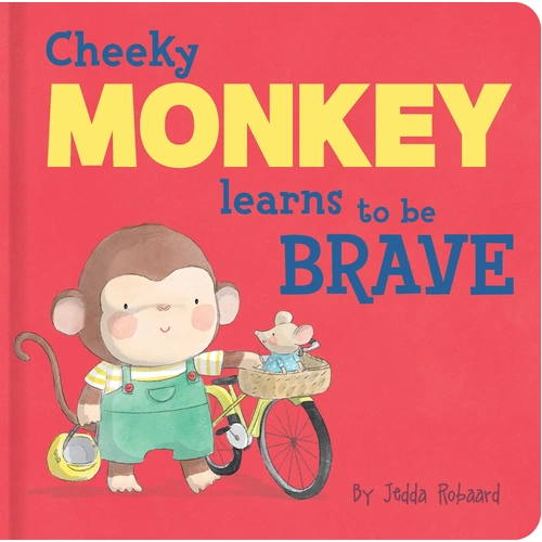 Lake Press Cheeky Monkey Learns to be Brave - Lift-The-Flap-Book 9604