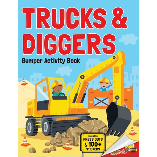 Trucks & Diggers - Bumper Activity Book 4110