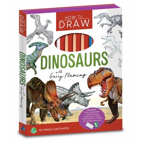 Garry Fleming - Activity Kit - How to Draw Dinosaurs 4196