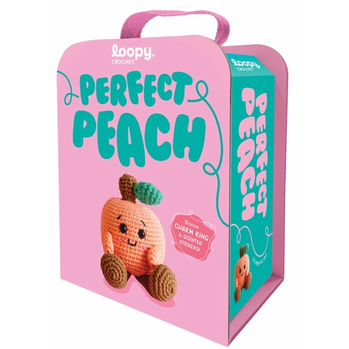Loopy Crochet Book & Kit - Perfect Peach