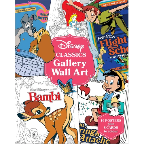 Disney Gallery Wall Art - Classic Disney 4448