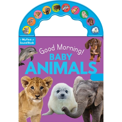 10-Button Carry-Along Sound Book - Good Morning! Baby Animals 4929
