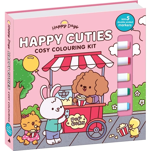 Happy Days - Happy Cuties Cosy Colouring Kit 8132