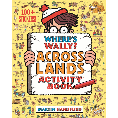 Where's Wally? Across Lands Activity Book 100+ Stickers