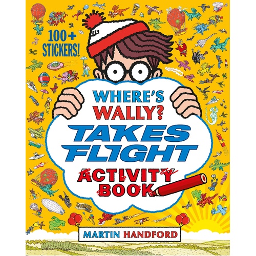 Where's Wally? Takes Flight Activity Book 100+ Stickers