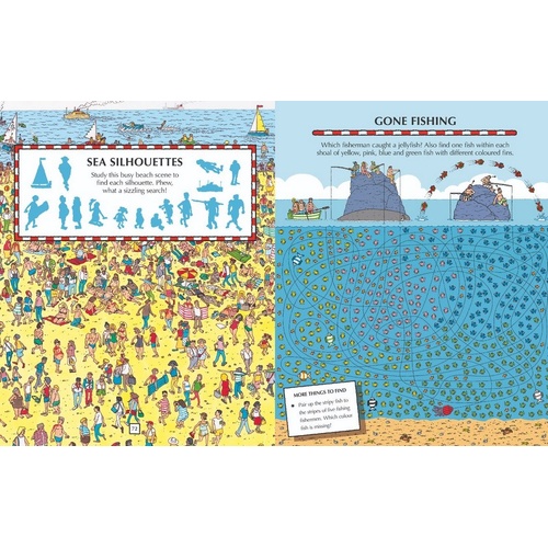 Where's Wally? At Sea Activity Book 100+ Stickers