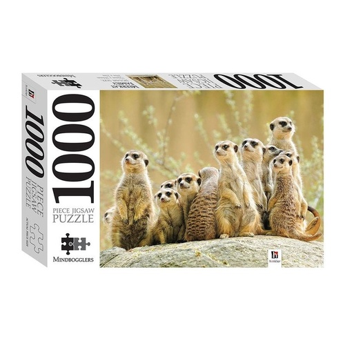Mindbogglers Meerkat Family Puzzle 1000pc