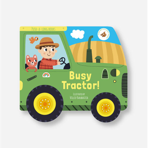 Push-A-Long Busy Tractor Book 403797