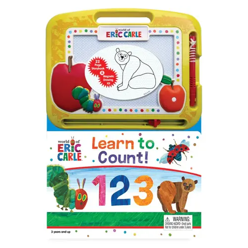 Eric Carle Magnetic Drawing Kit - Learn To Count