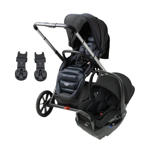 Valco Baby Ark Stroller + Britax B-Pod Lite Travel System Onyx