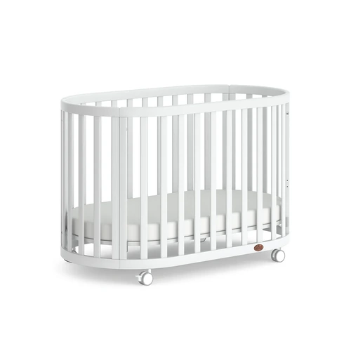 Boori Eden Oval Cot - Barley White