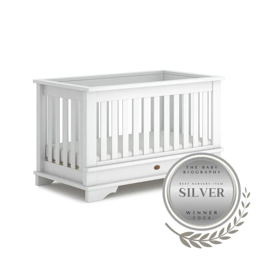 Boori Eton Convertible Plus Baby Cot - Barley White