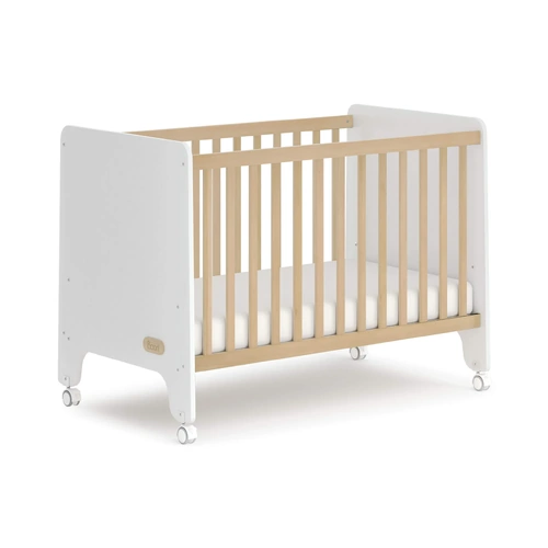 Boori Natty Compact Baby Cot - Barley & Almond