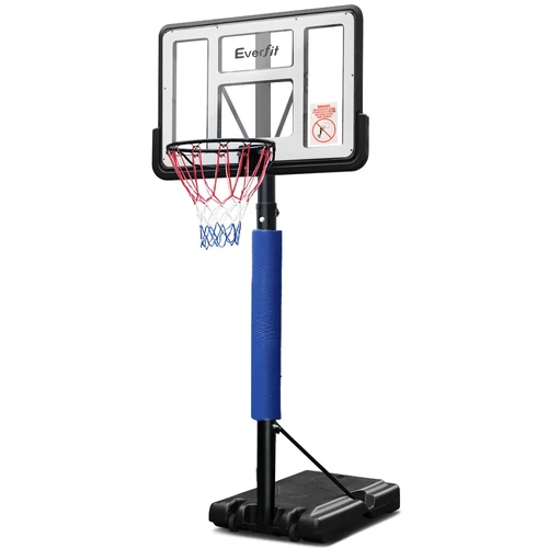 Everfit 3.05M Basketball Hoop Stand System Adjustable Height Portable Pro - Blue
