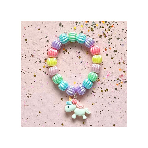 Sweet As Sugar Beaded Bracelet - Bella Unicorn BB01