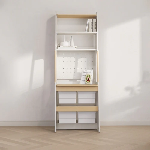 Boori Euler Storage Bookcase V23 - Barley & Almond